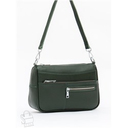 Сумка женская кожаная 2041-9NN d.green Natale Navetta