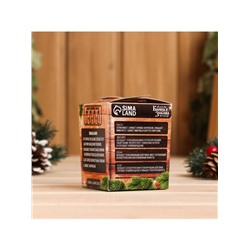 Новогодний набор эфирных масел «С Новым Годом!», в подарочной коробке, пихта, эвкалипт, кедр, сосна, 4 шт. по 10 мл