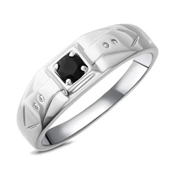 Кольцо, куб.циркон., NS-24486