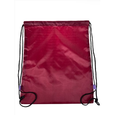 Мешок для обуви , цвет бордовый