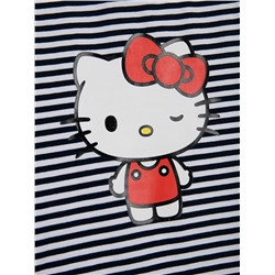 Комплект трикотажный для девочек: фуфайка (футболка), брюки (легинсы)