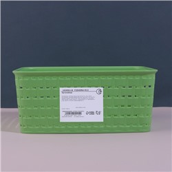 Органайзер для хранения, с ручками, 1 секция, 24.5×18.5×10.5 см, МИКС