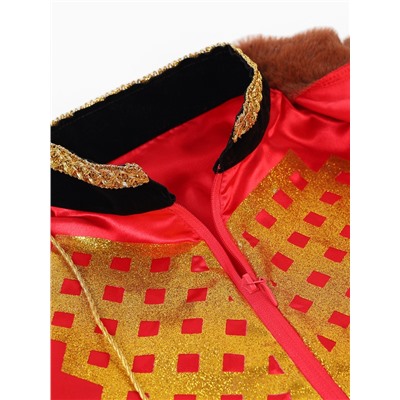 Карнавальный костюм детский «Гусар Парадный»: жакет, брюки, кивер