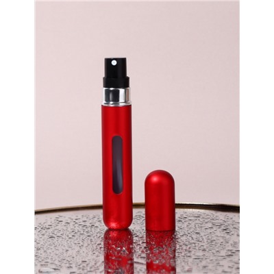 Атомайзер для парфюма, с распылителем, 10 мл, красный