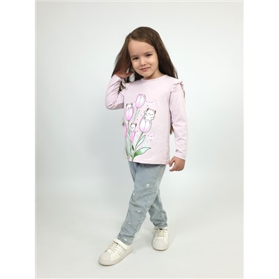 4-126-1. (Джемпер для девочки, Лунева )