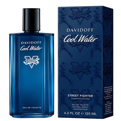 Туалетная вода Davidoff Cool Water Street Fighter Champion Edition мужская