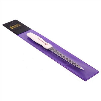 Mertz Пилочка для ногтей металлическая с сапфировым напылением 85-6, 16 см 1170