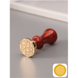 Печать для сургуча с пластиковой ручкой «Пазл», 6.3×2.5×2.5 см