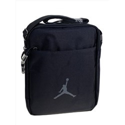 Сумка мужская  текстильная, цвет  черный