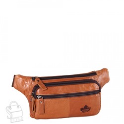 Сумка мужская кожаная 7721 brown  Zinimxs