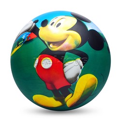 Мяч пвх 23 см "Микки маус" полноцвет, в сетке