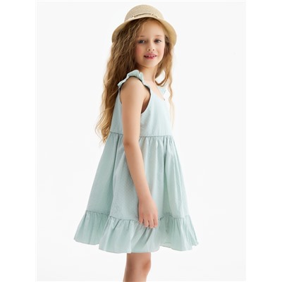 Сарафан для девочки MINAKU, цвет мятный, рост 104 см