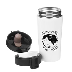 Термокружка «Инь-Мяу», 380 мл, сохраняет тепло 8 ч, с ситечком