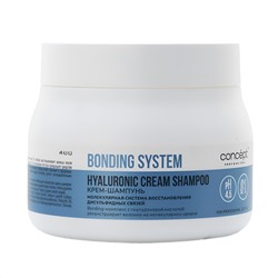 518921 Concept Крем-шампунь для глубокого восстановления волос / Bonding System Hyaluronic Cream Shampoo, 400 мл