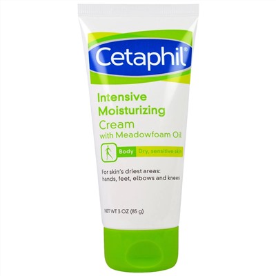 Cetaphil, крем для интенсивного увлажнения с маслом пенника, 85 г (3 унции)