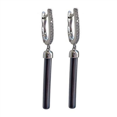 Серьги с керамикой