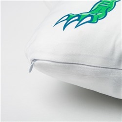 Подушка декоративная Этель «Динозавр», 44×44 см, велюр