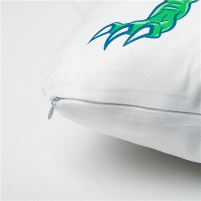 Подушка декоративная Этель «Динозавр», 44×44 см, велюр