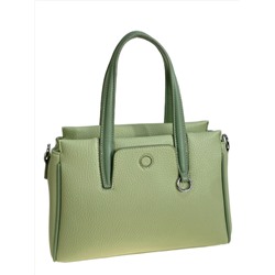 Женская сумка из искусственной кожи, цвет зеленый