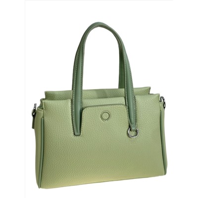 Женская сумка из искусственной кожи, цвет зеленый