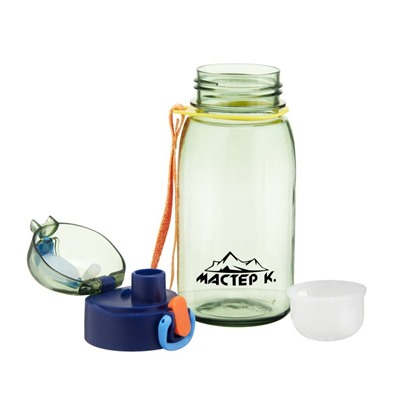 Бутылка для воды «Мастер К», 400 мл, зелёный