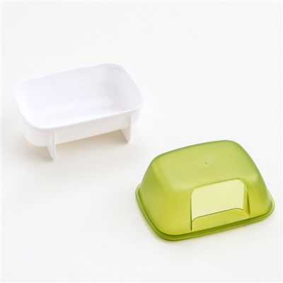 Туалет для грызунов «Пижон», 10.2×7.2×7.2 см, пластик, зелёный