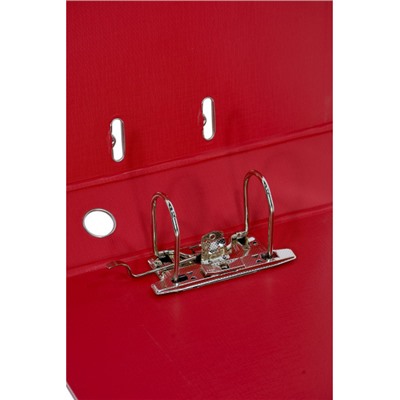 Папка-регистратор 75 мм PVC 2-стор. разборный, малиновый, с уголками P2PVC-75/RR inФОРМАТ