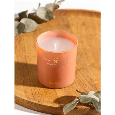 Ароматическая свеча Stella Fragrance 160 г, Dark Amber
