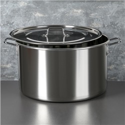 УЦЕНКА Котел 40 л d=45 см h=28 см «Общепит» Сварной. Клепанные ручки