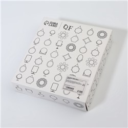 Зеркало настольное «Круг», двустороннее, с увеличением, d зеркальной поверхности 9.5 см, белое