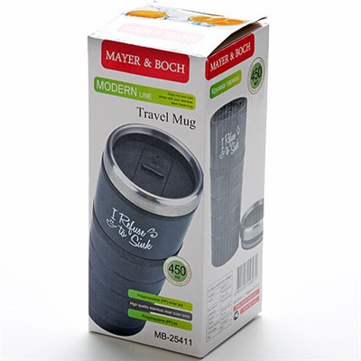 25411 Термос-кружка 450мл нерж/колба МВ (х24)