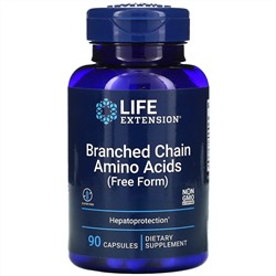 Life Extension, аминокислоты с разветвленной цепью, 90 капсул