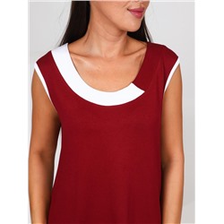 Косметичка - майка бордо