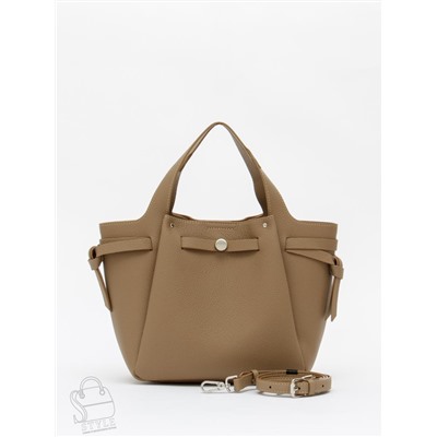 Сумка женская кожаная 52982OS khaki Polina&Eiterou