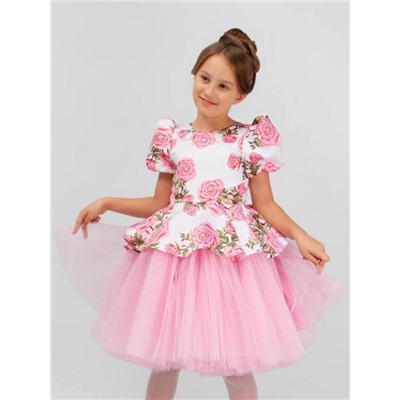 Платье нарядное для девочки SP2010 (Розовый)