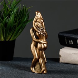 Фигурка гипс «Влюбленная пара», бронза, 15×4×4 см