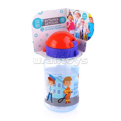 Бутылка для воды и других напитков, со шнурком, 270ml, в ассортименте