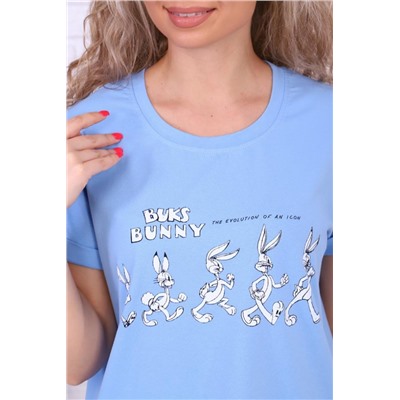 Футболка 27330 (Голубой)