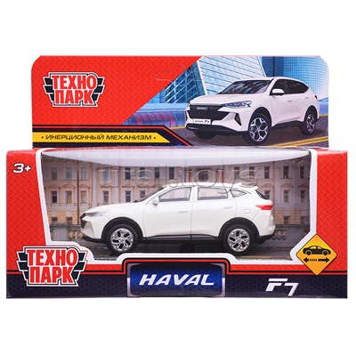 Машина металл Haval f7 10,5 см, (белый) инерц, в коробке
