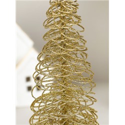 Елка настольная металл 20 см / SF2023-94 /уп 260/ золото