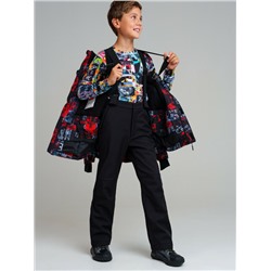 Куртка текстильная с полиуретановым покрытием для мальчиков