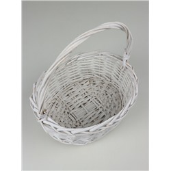 Набор корзин плетёных Flagstaff, ива, 3 шт., белый