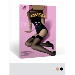 Omsa Колготки DIVA 20 calze (чулки под пояс)
