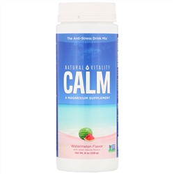 Natural Vitality, Calm, смесь для приготовления антистресс-напитка, арбуз, 226 г (8 унций)