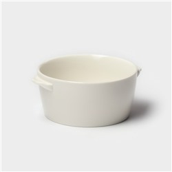 Салатник Magistro Whitewarm, 500 мл, 15×12.5×6 см, фарфор, белый