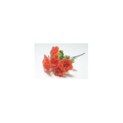 Искусственные цветы, Ветка в букете нарцисс кудрявый 7 голов (1010237) микс