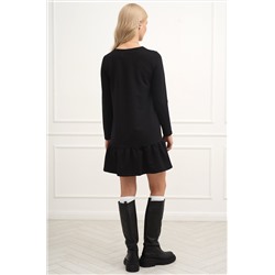 Женское платье - трапеция из футера Happyfox