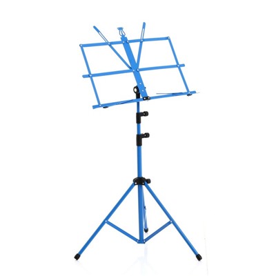 Пюпитр h=155 см, подставка для нот 50×28 см, синий