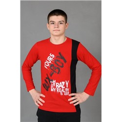 Футболка 83017 подростковая (Красный)