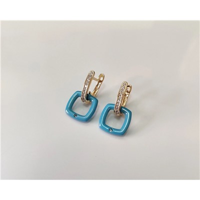 Серьги с керамикой